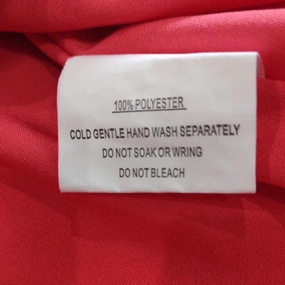 Hello Molly Vibrant Red Ruffle Dress - Picture 16 of 17